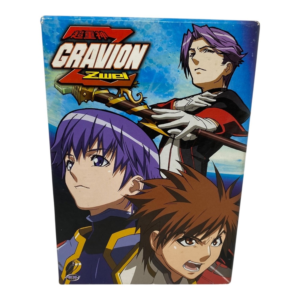 Gravion Zwei Complete Collection 12 Episodes 3 DVDs Anime English Japanese Audio - Picture 4 of 9